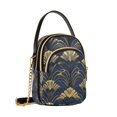 thumbnail image 7 of FORMRS Crossbody Bag for Women Quilted Travel Shoulder Cell Phone Purse with Chain Strap Handbag, Gold Art Pattern, 7 of 7