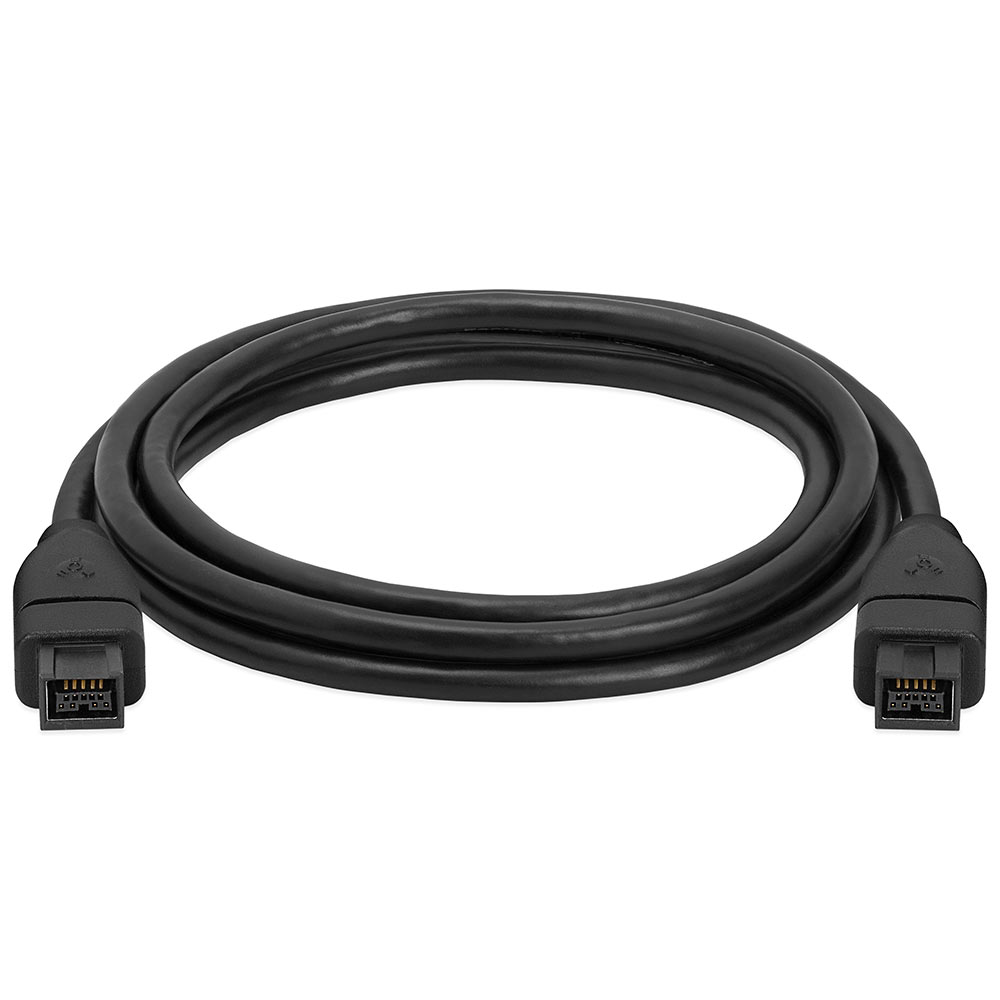 Cmple - 9 PIN/ 9PIN BETA FireWire 800 - FireWire 800 Cable - 6FT, Black - image 2 of 2
