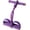 Purple, variant on Multifunction Pedal Resistance Trainer with 6 Tubes, Elastic Yoga Pull Rope for Full Body Stretching, Portable Home Gym Workout Equipment