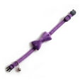 thumbnail image 4 of 1 * Adjustable Velvet Cat & Small Dog Collar with Suede Bow & Bell 18-3 Nice V7, 4 of 8