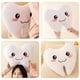 thumbnail image 2 of Almohada de peluche con forma de diente para niños y niñas, 2 of 7