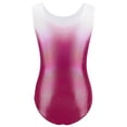 thumbnail image 2 of iiniim Kids Girls Sleeveless Sparkly Gymnastics Leotard Ballet Dance Unitard Biketard and Hair Tie Dancewear Type C 14Y, 2 of 7