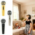 thumbnail image 1 of Vacemry 3Pcs Fake Microphone Prop, Realistic Simulation Microphone Product ForKids, Performance Microphone For Party Birthday Singing Karaoke,ChildrenMicrophone For Talent Show Interview, 1 of 9