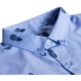 thumbnail image 2 of Visive Mens Big And Tall Short Sleeve Button Shirt, Printed Pineapple Shirts, 2 of 8