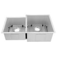 thumbnail image 5 of ZLINE 32 in. Jackson Undermount Double Bowl Kitchen Sink with Bottom Grid (SRDL-32), 5 of 7