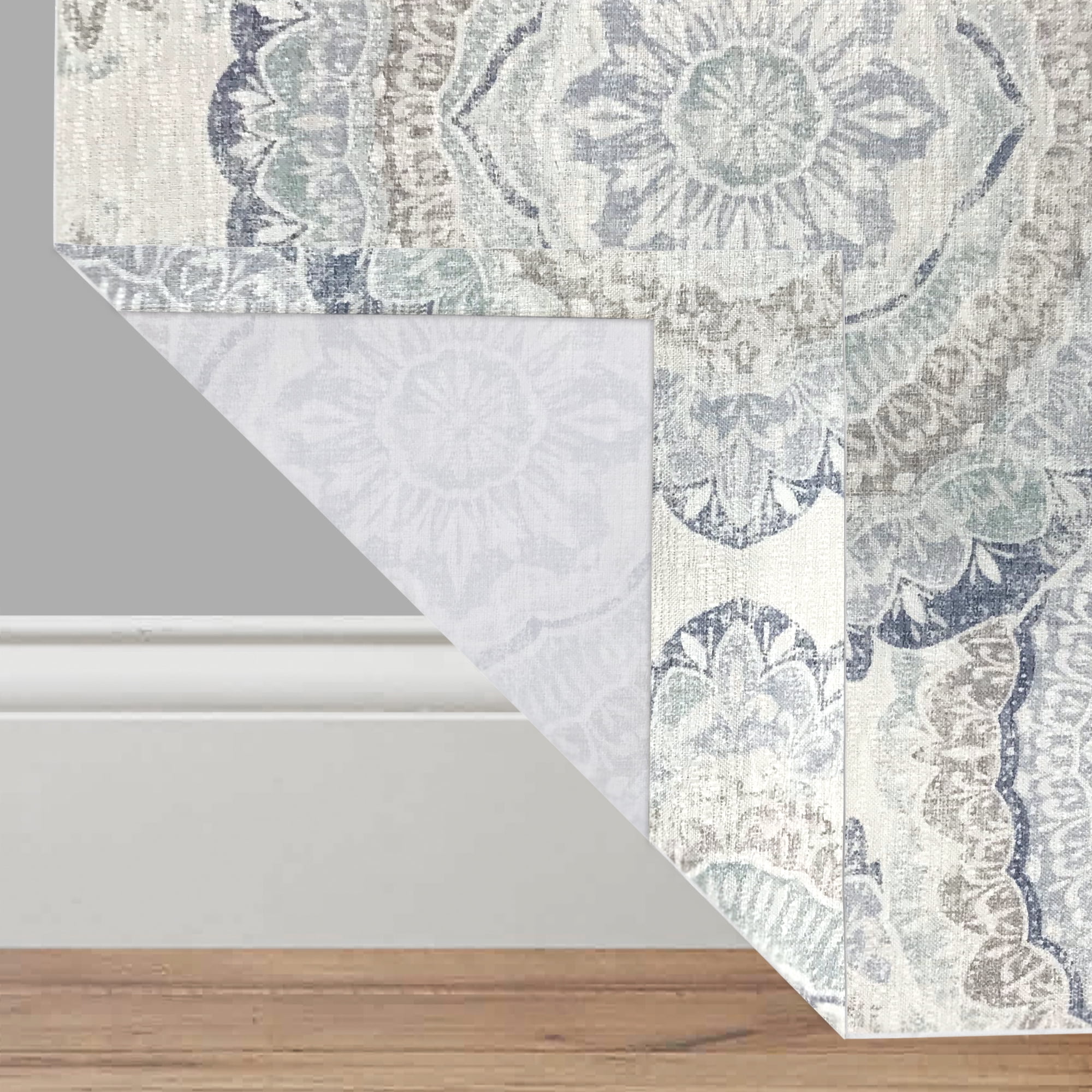 Buy Eclipse Draft Stopper Medallion Print Room Darkening Fleece Lined