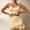 Yellow, variant on Women's Summer Leisure Beach Solid Color Wrap Skirt Three Piece Swimsuit Swimsuits for Older Women with Sleeves Short Sleeve Swimsuit Women Bikini plus Size Swim Suits Swimsuits for Women with Shorts
