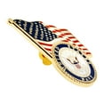 thumbnail image 2 of PinMart's Officially Licensed U.S. Navy Emblem & USA Flag Pin, 2 of 3