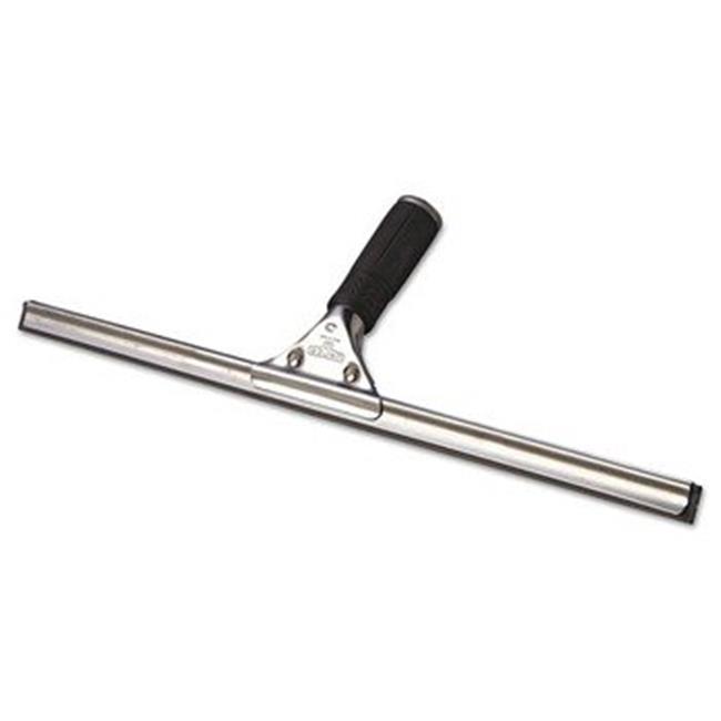 Pro Stainless Steel Window Squeegee, 18 in. Wide Blade, Black Walmart