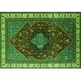 thumbnail image 1 of Ahgly Company Indoor Rectangle Persian Green Traditional Area Rugs, 4' x 6', 1 of 4