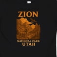 thumbnail image 4 of Inktastic Zion National Park Utah Vintage Landscape Art Boys or Girls Baby T-Shirt, 4 of 5