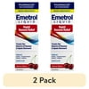 (2 pack) Emetrol Nausea and Upset Stomach Relief Liquid Medication, Cherry, 4 oz