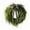 Green,C, variant on 5 Styles Teardrop Shaped Willow Front Door Wreath, Artificial Floral Garland with Decorative Bow, All Season Hanging Ornament for Home Wall & Entryway Decoration