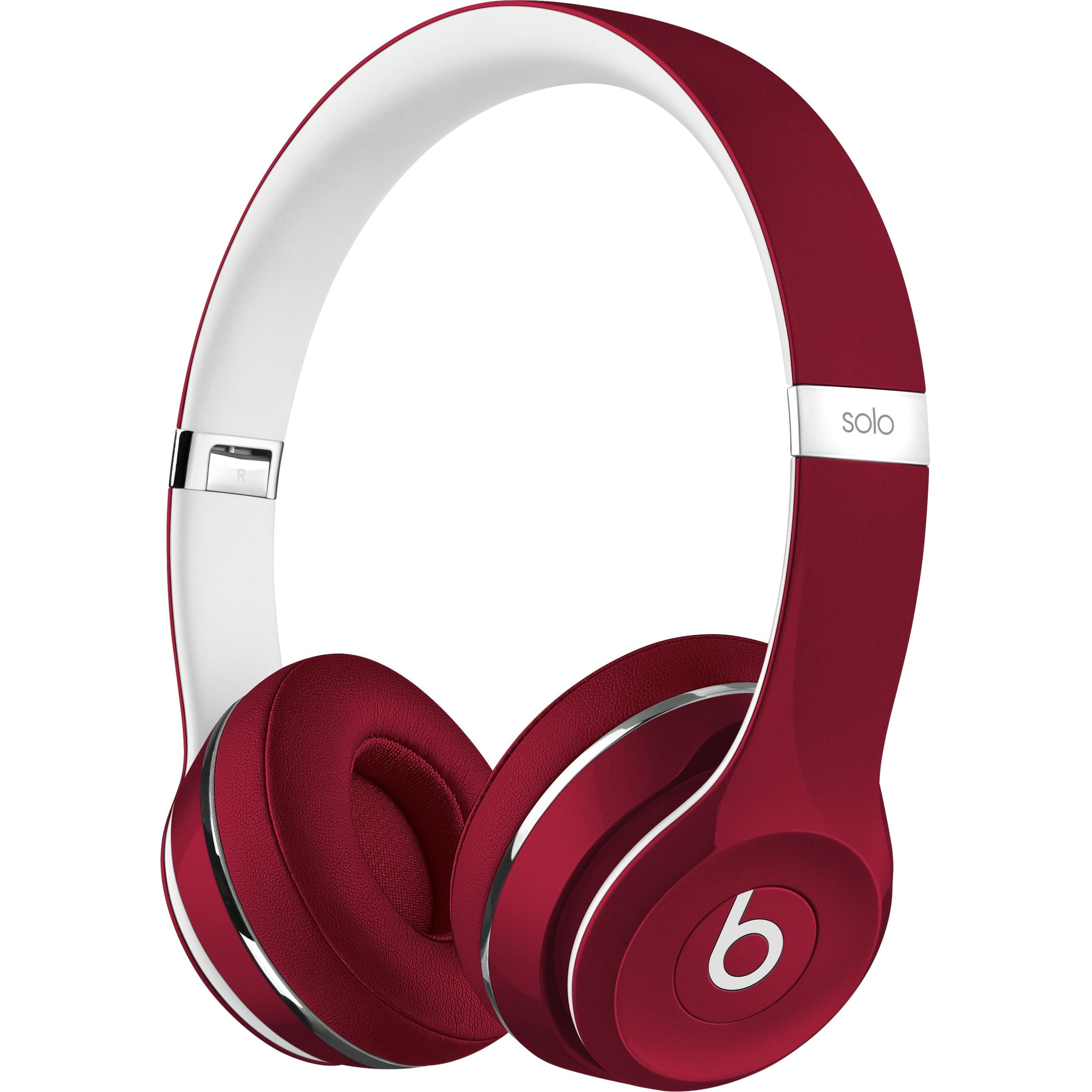 Beats by Dr. Dre Solo2 On-Ear Headphones Edition), Red - Walmart.com