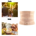 thumbnail image 6 of Men's Abdominal Slim Belt Adjustable Waist Shaper Tummy Control Body Shaper Waist Trainer L Size Beige, 6 of 6
