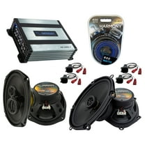 Harmony Ford Crown 98-11 HA-R69 6x9" 450W, HA-R68 5x7" 6x8" 225W & 800W Amp