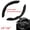 Black, variant on XUKEY 2x Universal Car Steering Wheel Cover Booster Black Suede Non-Slip