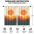 thumbnail image 2 of Blackout Kids Curtains,Mountain Landscape Childrens Insulated Curtains Set Of 2,Bedroom Essentials,Toddler Room Decor 42x63in(106x160cm), 2 of 4