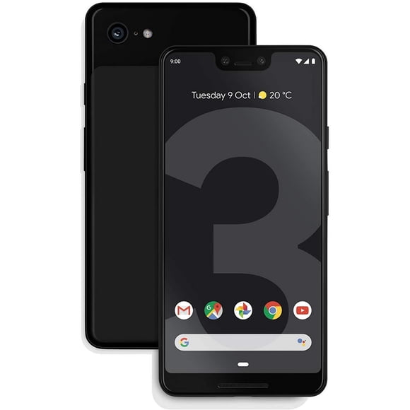 Celular Google Pixel 3 128GB 4GB RAM Negro Google Google Pixel 3 / Smartphone / Reacondicionado