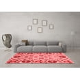 thumbnail image 3 of Ahgly Company Indoor Rectangle Abstract Red Modern Area Rugs, 7' x 9', 3 of 4