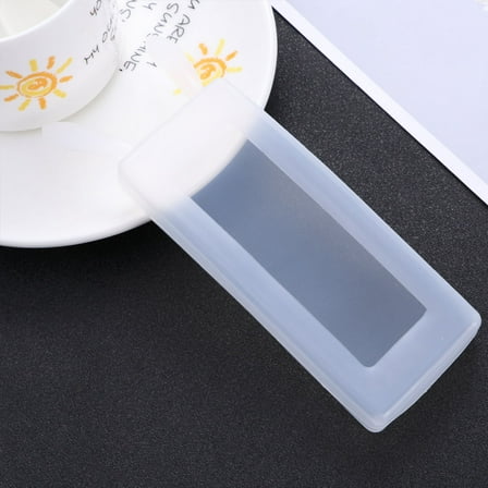 FOMIYES 1Pcs Dustproof and Protective Remote Control Cover for TV in Transparent Silicone