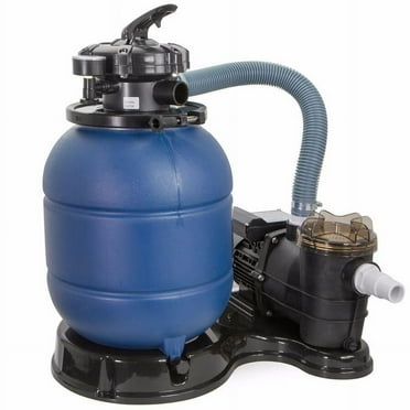 XtremepowerUS 13" Sand Filter for Above Ground Pool w/ Pool Pump Intex, 2400GPH