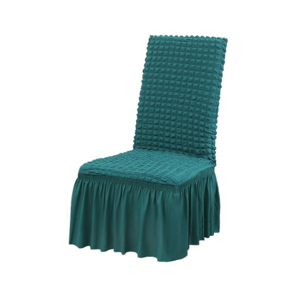 Housse de Chaise de Salle à Manger en Tissu Élastique Universelle Quatre Saisons Tout Inclus, Housse de Chaise Anti-Saleté pour Salle à Manger et Bureau