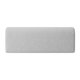 thumbnail image 1 of Cojín de cabecera de esponja suave con soporte para almohada individual, ideal para dormitorios y oficinas. Gris claro, 1 of 9