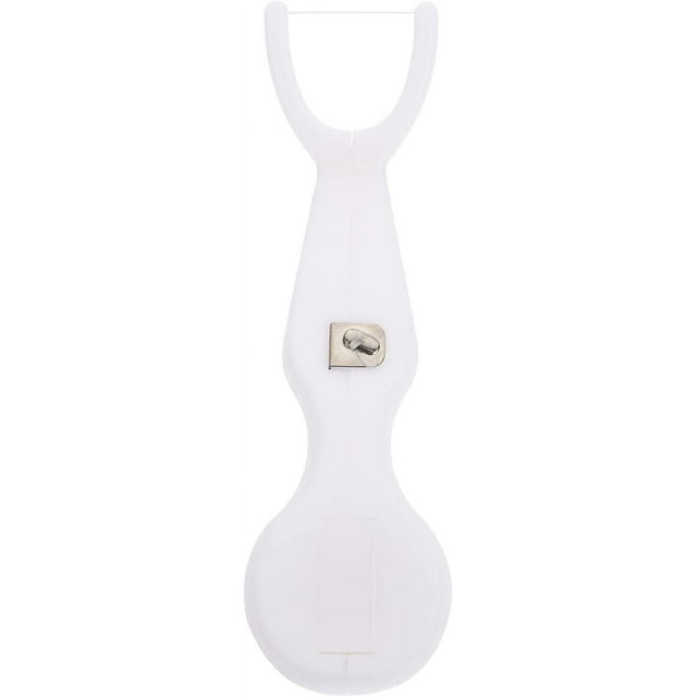 1 pieza de mango de palillo de dientes, soporte reemplazable para palillos de dientes, palillo reutilizable, limpieza de palillos para adultos, productos para el cuidado bucal, blanco