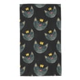 thumbnail image 1 of Balery Faces Of The Cat Toalla de Microfibra Premium con Estampado – 27.5x16 pulgadas, Alta Absorción, Suave y Aterciopelada, Secado Rápido, 1 of 6