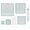 Blue, variant on ANXPTIME Clear Acrylic Quilting Ruler Patchwork Templates Measuring Tool for Sewing