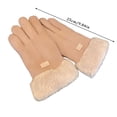 thumbnail image 2 of Women's Gloves Mittens Women'S Winter Warm Cycling Velvet Thickened Cold And Windproof Screen Gloves, Women's Accessories Gloves Mittens, 2 of 2