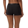 thumbnail image 4 of Hanes Originals Women's SuperSoft Boxer Brief Underwear, 3-Pack Black/Earthen Tan/Black XL, 4 of 10