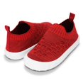 thumbnail image 3 of Jan & Jul Toddler Shoes Girls, Cute Easy-on Sneakers for Summer (Red, US Size 6.5), 3 of 6