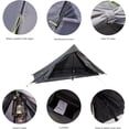 thumbnail image 3 of Altair  Ultralight Trekking Pole Backpacking Tent,  SIL Nylon, Double Wall, 3 , 1 Person Shelter for Backpacking, Hiking, Camping, Trekking, Bushcraft, 3 of 6