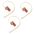 thumbnail image 1 of Sifflet d'Arbitre Style Collier Rouge, Sifflet Mignon en Strass, Sifflet en Métal, 1 of 5