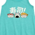 thumbnail image 2 of Instant Message - Neko Sushi - Toddler & Youth Girls A-line Dress, 2 of 5