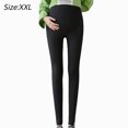 thumbnail image 2 of Wearing pregnant women's tights, pregnant women's high waist stretch yoga tights, 2 of 5