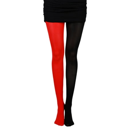 

✪ Women Colorblock Patchwork Silky Pantyhose Shiny Rhinestone Studded High Waist Full Length Tights Nightclub Stockings
