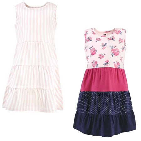 

Hudson Baby Baby Girls Cotton Dresses Pink Navy Floral 14 Years