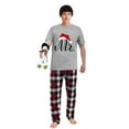 thumbnail image 3 of Ihaphap Mr Mrs Christmas Couple Matching Pajama Set For Couples(M,Men), 3 of 6