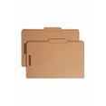 thumbnail image 2 of Smead Fastener File Folder, 2 Fasteners, Reinforced 2/5-Cut Tab Right Of Center Position, Legal Size, Kraft, 50 per Box (19880), 2 of 9
