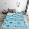 thumbnail image 5 of Sikiie Sea Turtle Ultra-Soft Micro flannel Blanket Luxury All Seasons Warm Blanket for Bedding Sofa and Travel (4 sizes)-50"x40", 5 of 7
