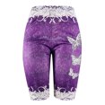 thumbnail image 4 of Bermuda Ripped Jeans Shorts for Women Plus Size Skinny Butterfly Print Jeggings Denim Jean Casual Summer Jean Shorts S-3XL, 4 of 5