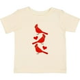 thumbnail image 3 of Inktastic Cardinal Cute Bird Watching Boys or Girls Baby T-Shirt, 3 of 5