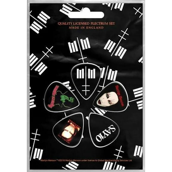 Marilyn Manson Guitar Picks (Set of 5)