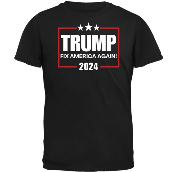 Election 2024 Trump Fix America Again 2024 Mens T Shirt