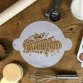 thumbnail image 5 of Designer Stencils C280 Pumpkin Patch Cake Stencil, Beige/semi-transparent, 5 of 7