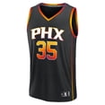 thumbnail image 2 of Youth Fanatics Kevin Durant Black Phoenix Suns Fast Break Replica Player Jersey - Statement Edition, 2 of 3