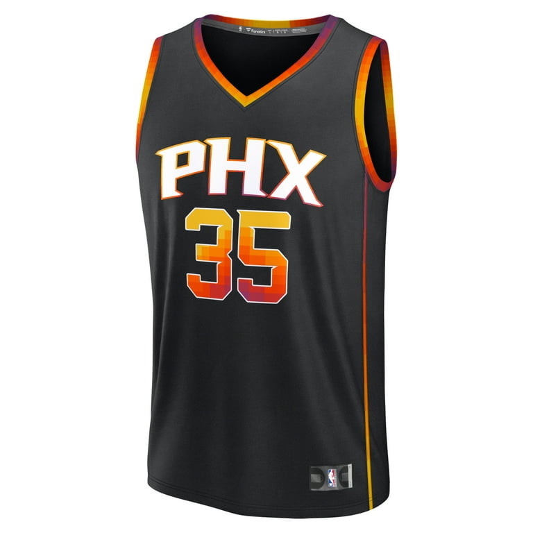 Youth Fanatics Kevin Durant Black Phoenix Suns Fast Break Replica Player Jersey Statement Edition Walmart